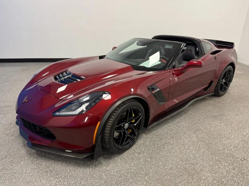 2017 Long Beach Red Chevy Corvette Coupe