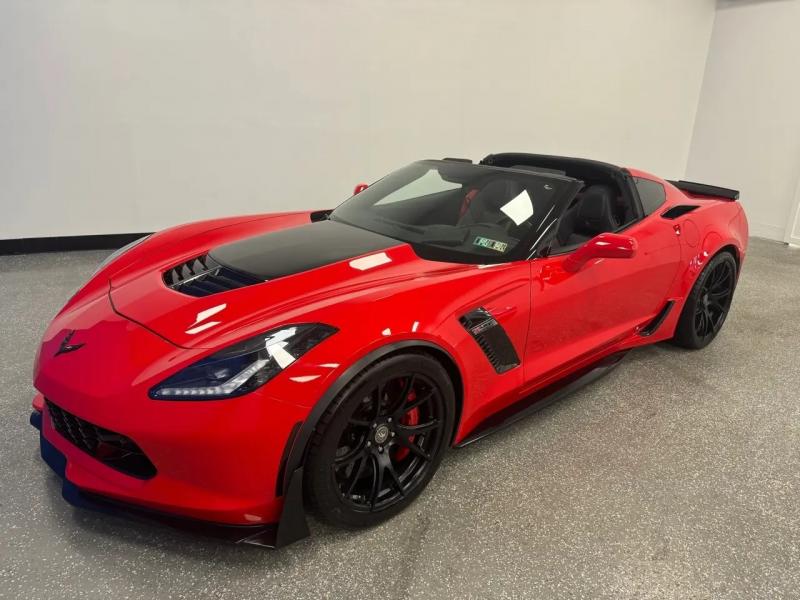 2017 Torch Red Chevy Corvette Coupe