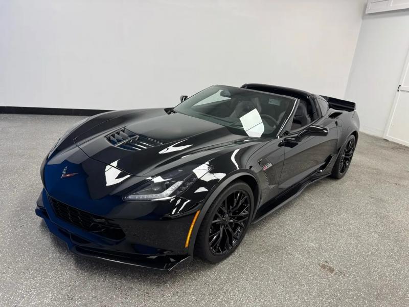 2017 Black Chevy Corvette Coupe
