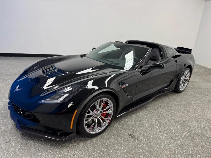 2017 Black Chevy Corvette Coupe