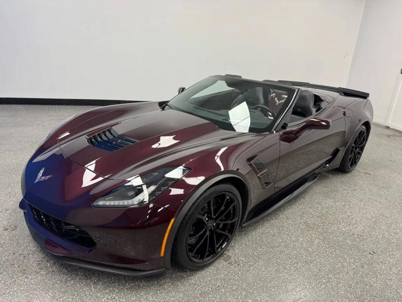 2017 Black Rose MetalliC Chevy Corvette Convertible