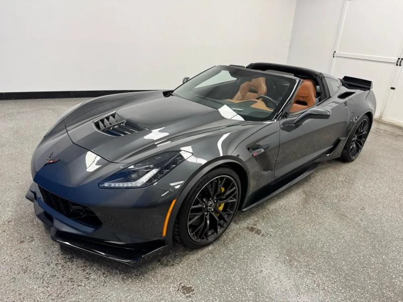 2017 Watkins Glen Gray Chevy Corvette Coupe