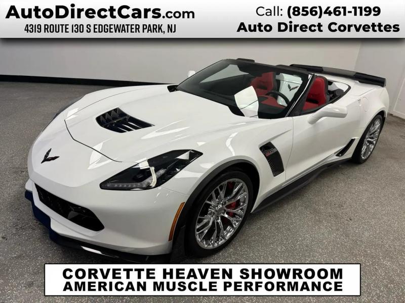 2019 Artic White Chevy Corvette Convertible
