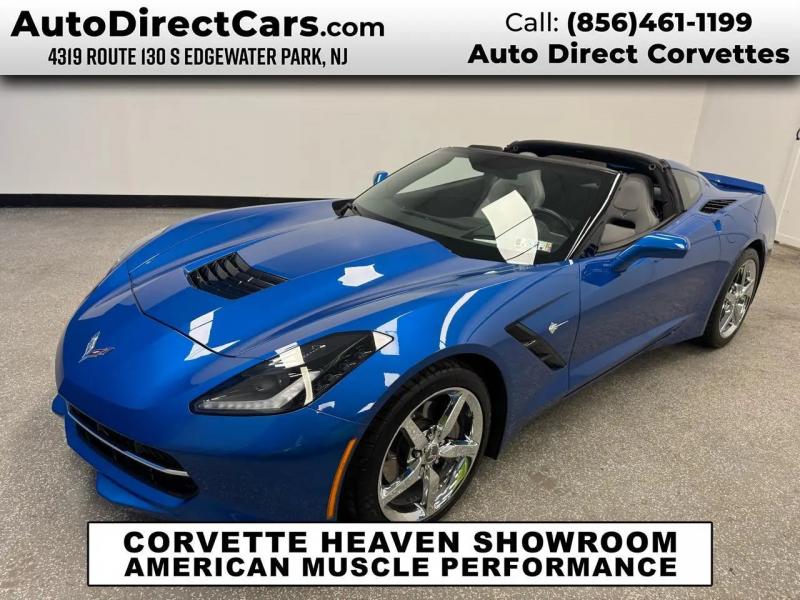 2015 Laguna Blue Chevy Corvette Coupe