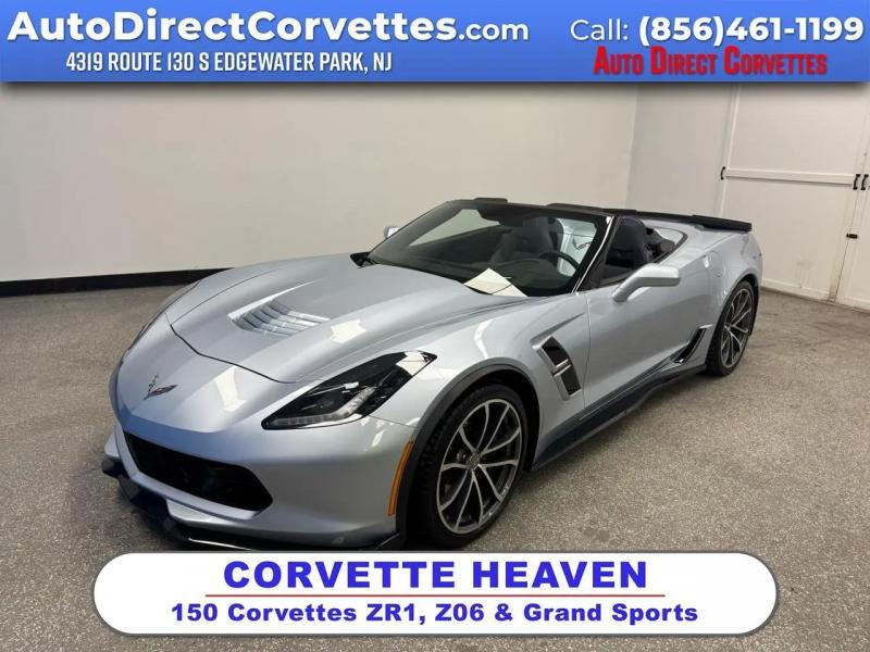 2017 Sterling Blue Chevy Corvette Convertible