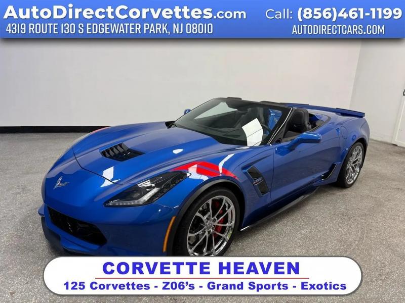 2019 Elkhart Lake Blue Chevy Corvette Convertible