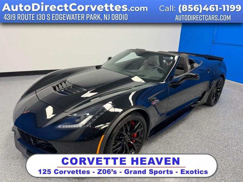 2017 Black Chevy Corvette Convertible
