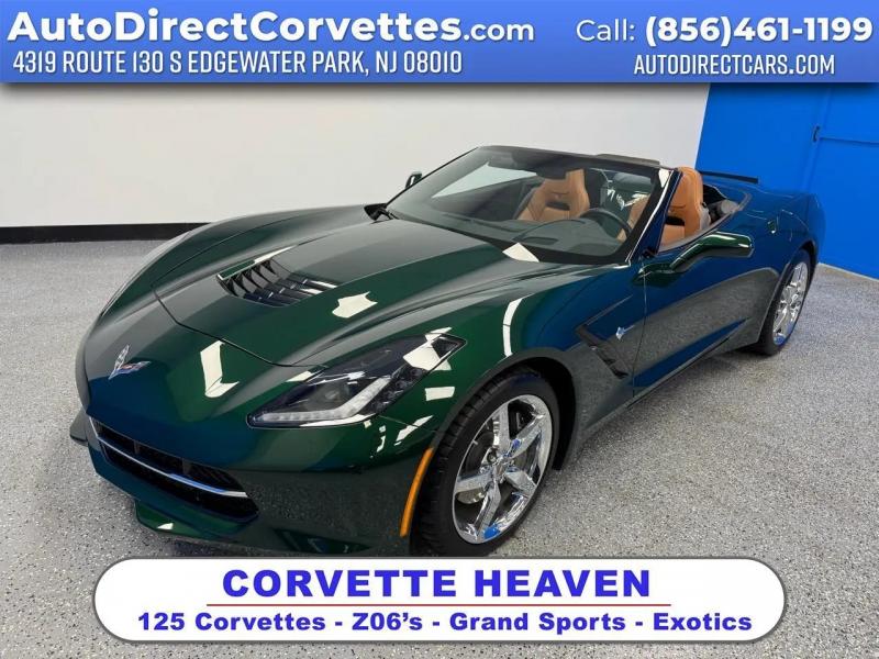 2014 Lime Rock Green Chevy Corvette Convertible