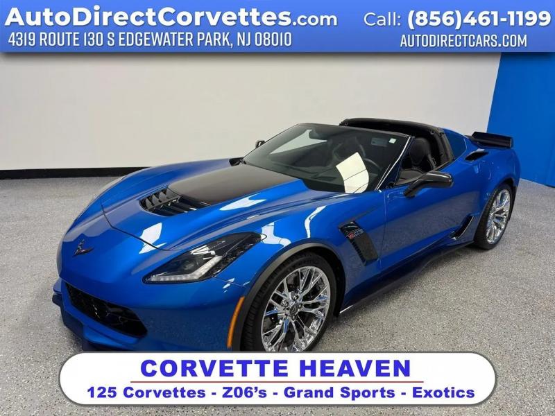 2016 Laguna Blue Chevy Corvette Coupe
