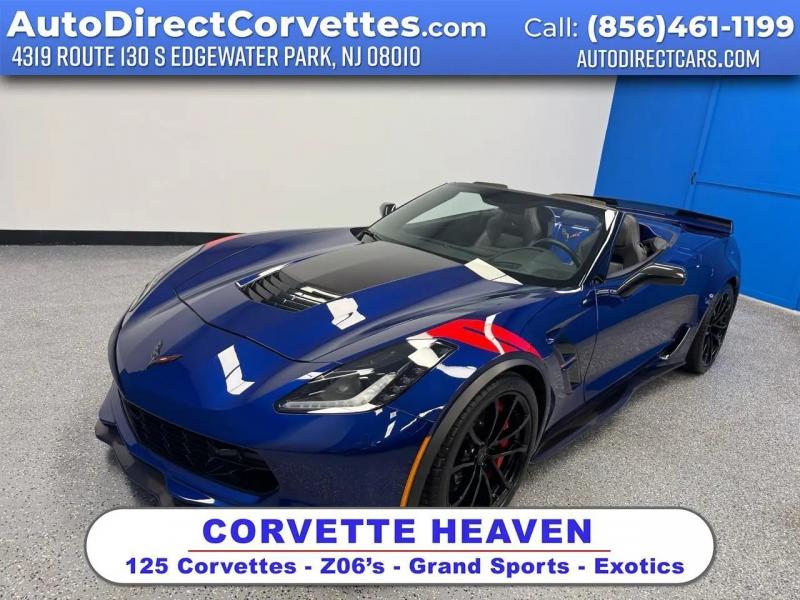 2017 Admiral Blue Chevy Corvette Convertible