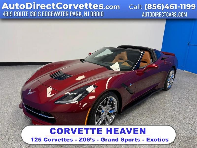 2017 Long Beach Red Chevy Corvette Coupe