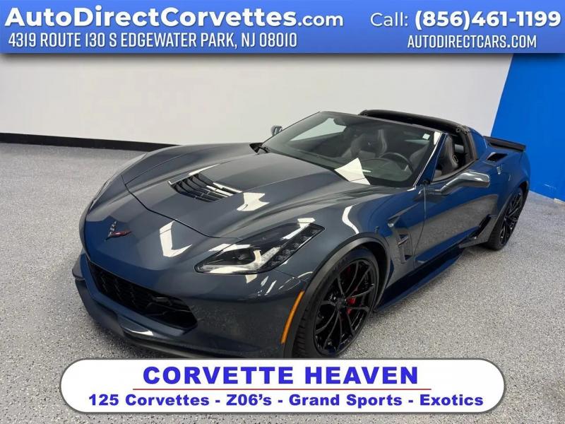 2019 Shadow Gray Metallic Chevy Corvette Coupe