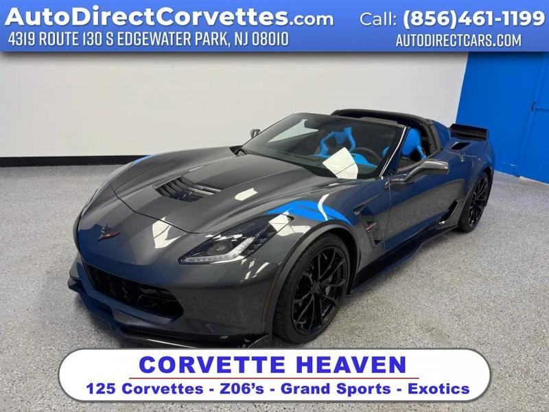 2017 Watkins Glen Gray Chevy Corvette Coupe