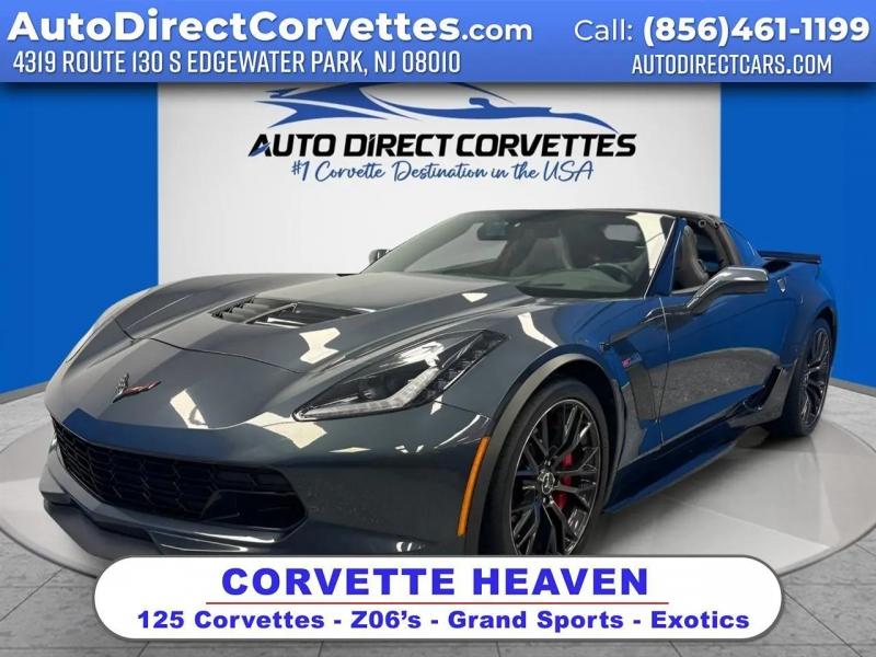 2019 Shadow Gray Metallic Chevy Corvette Coupe