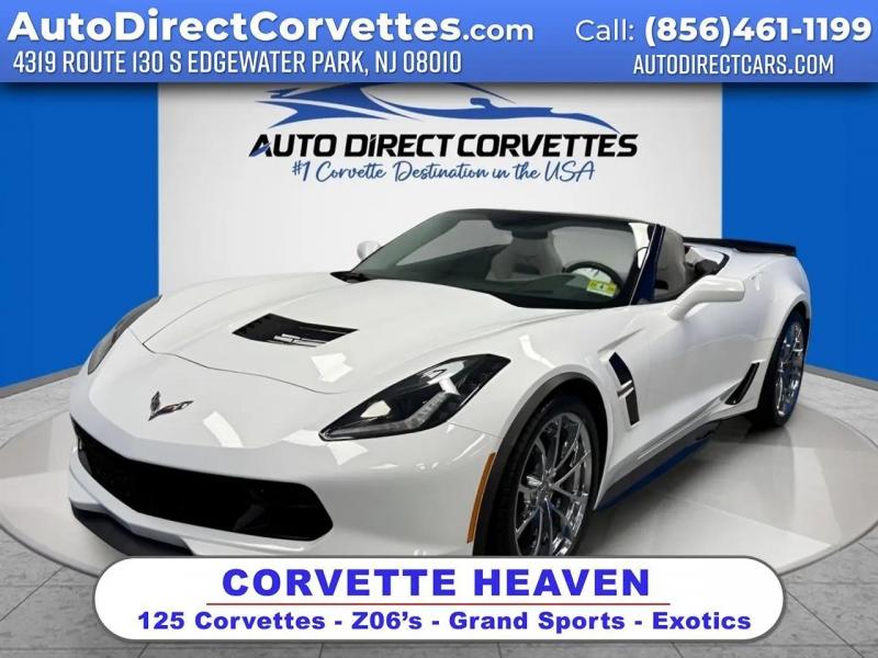 2019 Artic White Chevy Corvette Convertible