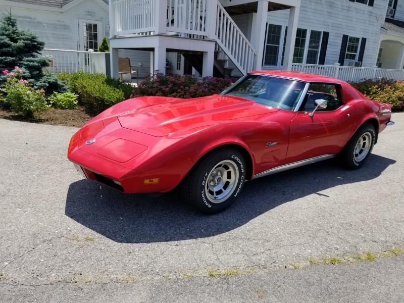 1973 RED Chevy Corvette Coupe