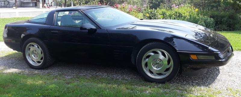 Black 1994 Corvette Coupe id:90012