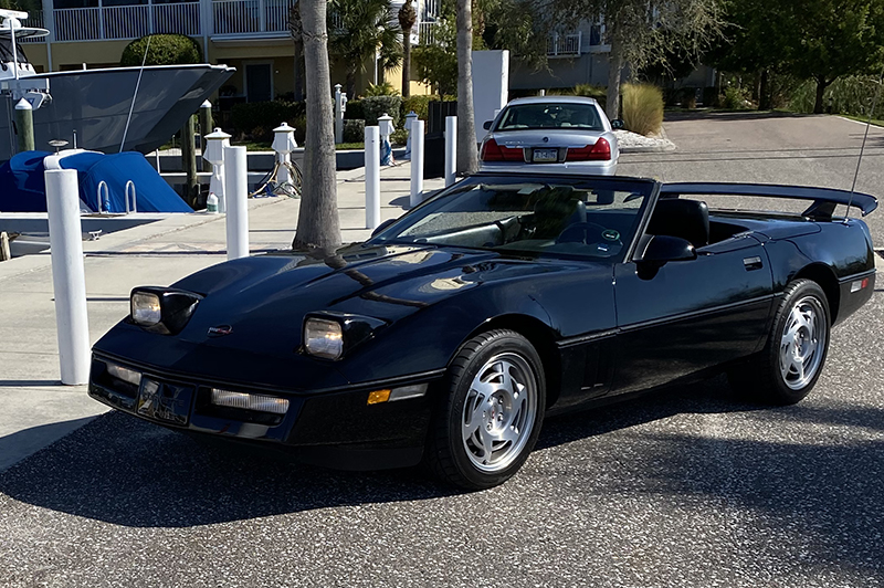 1990 Corvette Convertible For Sale Photo