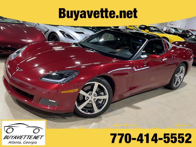 2008 Crystal Red Chevy Corvette Coupe