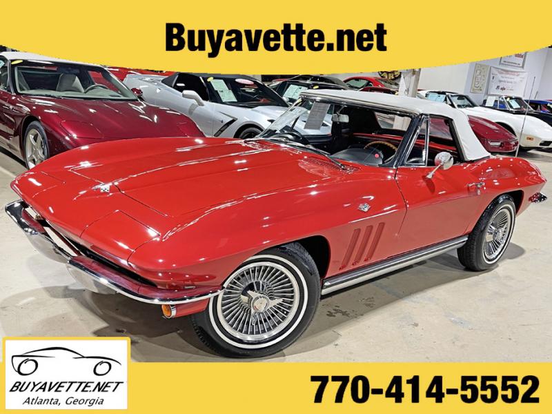 Rally Red 1965 Corvette Convertible id:89964