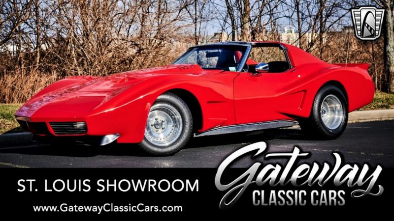 1972 Red Chevy Corvette T-Top