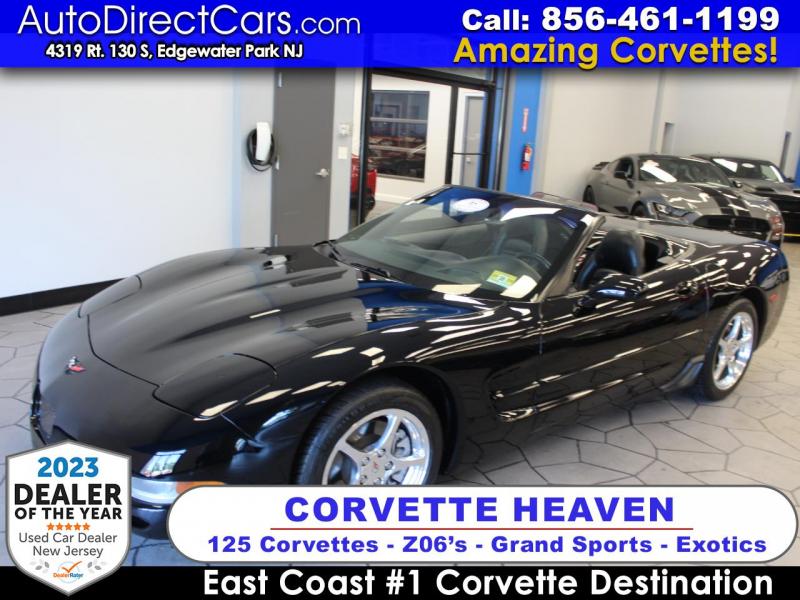 2000 Black Chevy Corvette Convertible