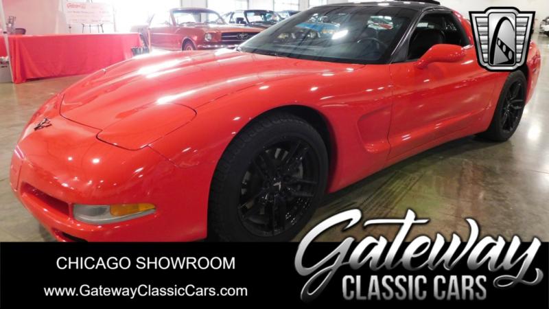 1999 Torch Red Chevy Corvette T-Top