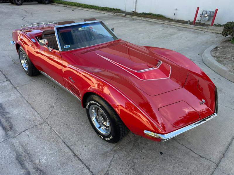 1971 Millie Miglia Red Chevy Corvette Convertible