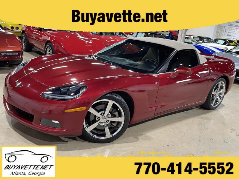 2009 Crystal Red Chevy Corvette Convertible