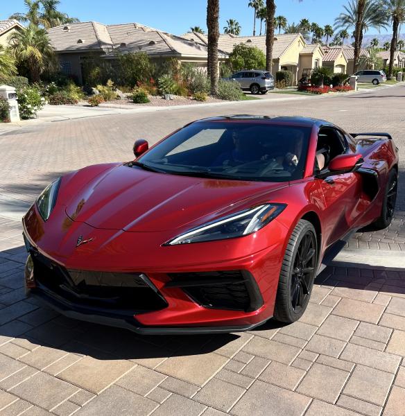 2022 Red Mist Chevy Corvette Coupe