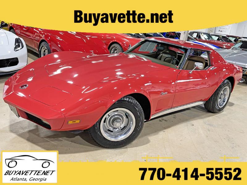 1973 Mille Miglia Red Chevy Corvette Coupe