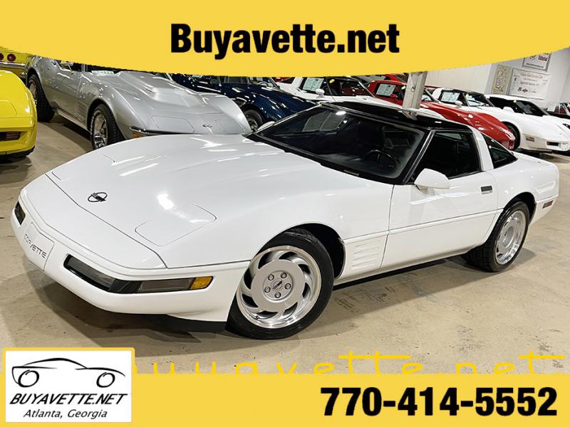 1991 Arctic White Chevy Corvette Coupe