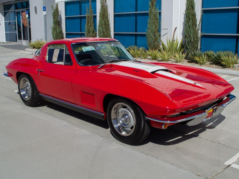 1967 Rally Red Chevy Corvette Coupe