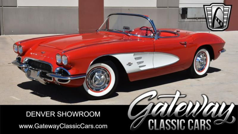 1961 Red Chevy Corvette Convertible
