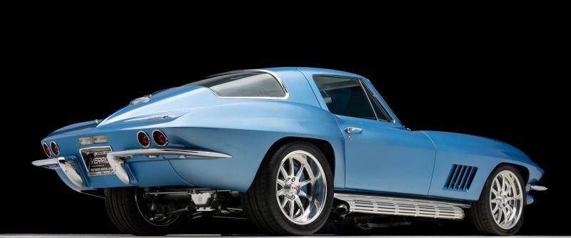1967 Marina Blue Chevy Corvette Coupe