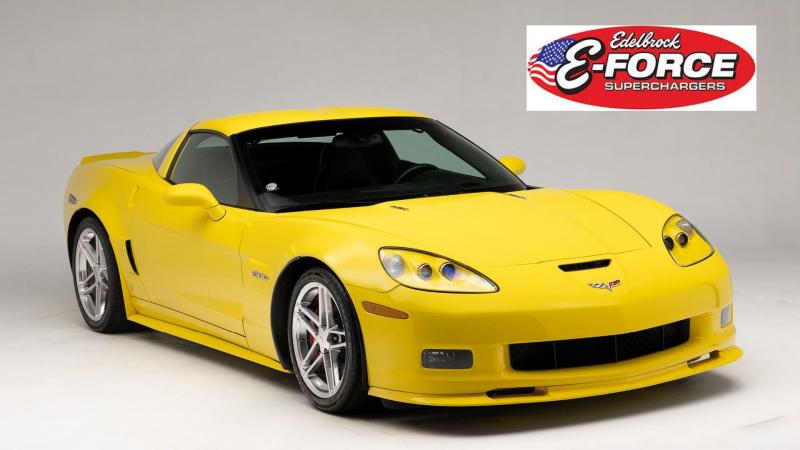 2007 Velocity Yellow Chevy Corvette Coupe