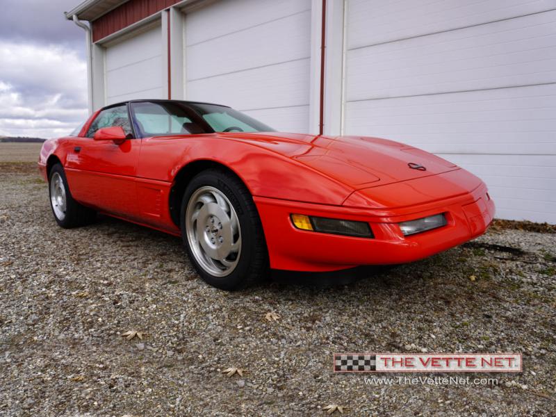 1996 Torch Red Chevy Corvette Coupe
