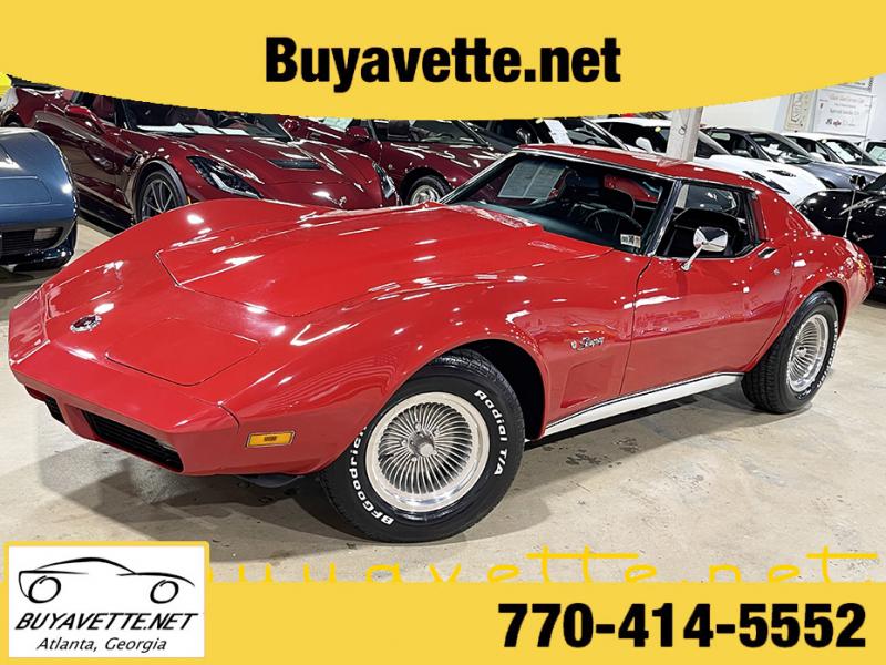 1974 Red Chevy Corvette Coupe