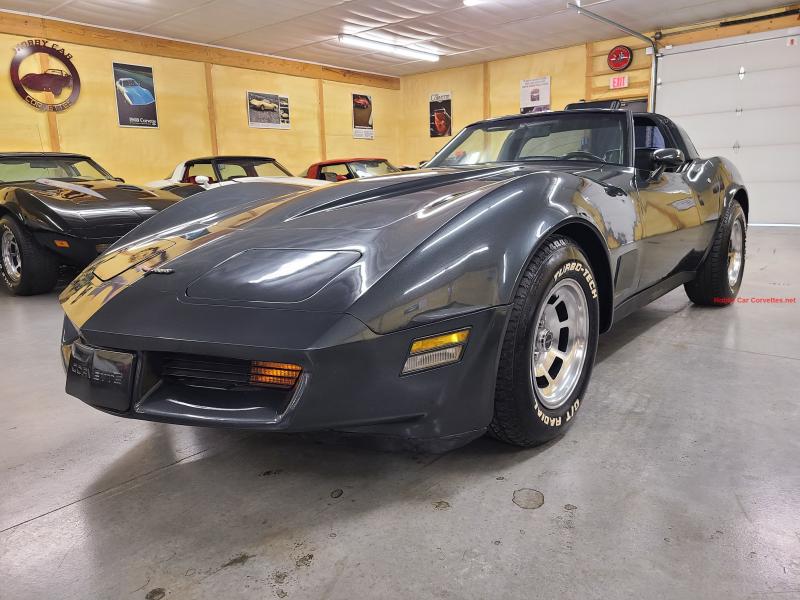 1981 Charcoal Corvette For Sale