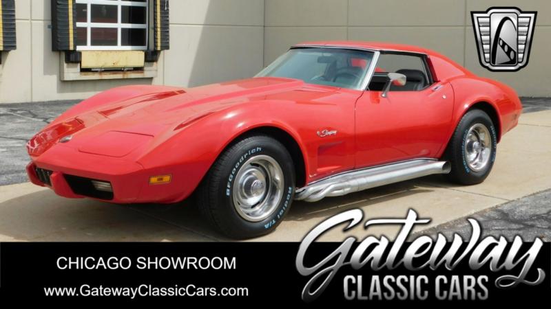 1975 Red Chevy Corvette T-Top