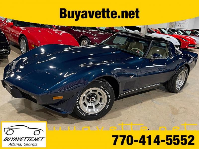 1979 Dark Blue Chevy Corvette Coupe