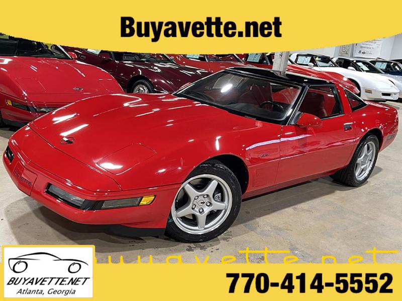 1995 Torch Red Chevy Corvette Coupe
