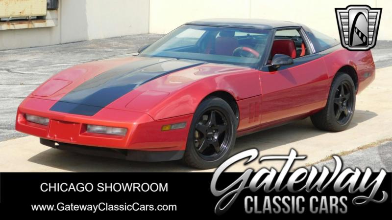 1988 Red Chevy Corvette Coupe