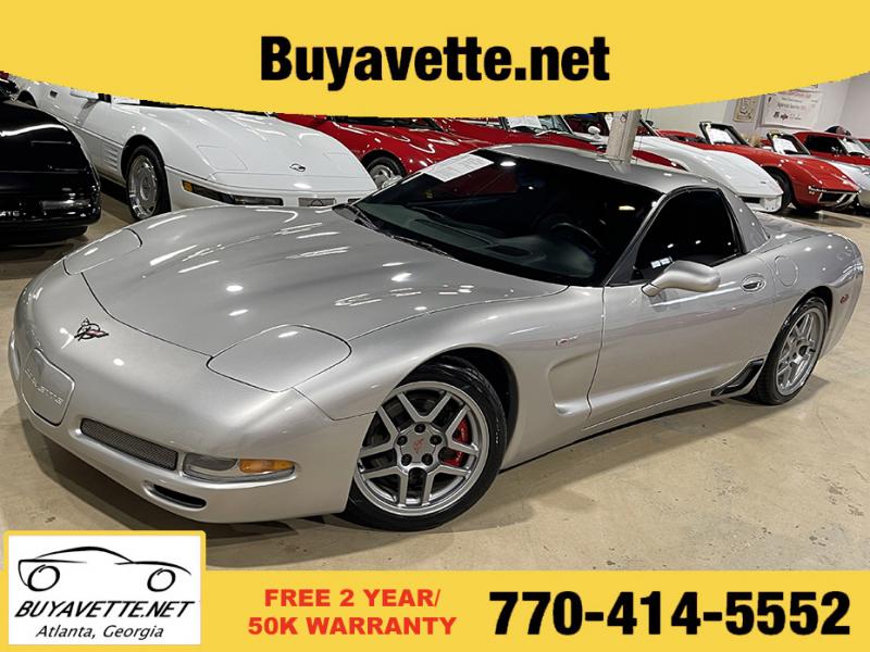 Machine Silver 2004 Corvette HardTop id:91400