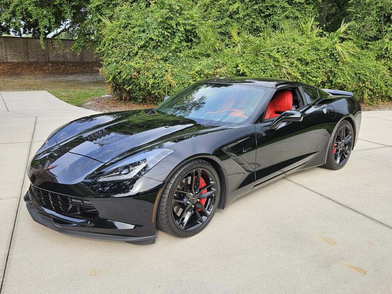 2014 Black Chevy Corvette Coupe