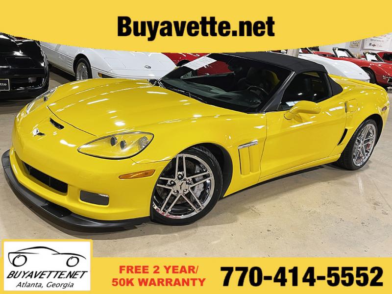 2012 Velocity Yellow Chevy Corvette Convertible