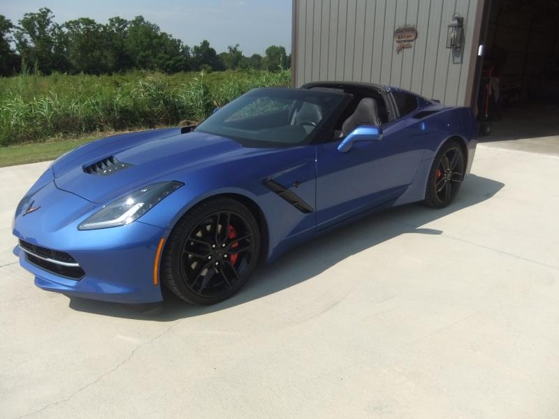 2019 Admiral Blue Chevy Corvette Coupe