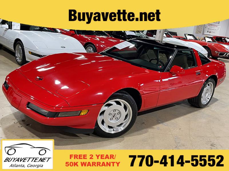 1995 Torch Red Chevy Corvette Coupe