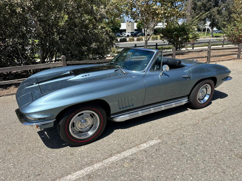 1967 Lynndale Blue Chevy Corvette Convertible