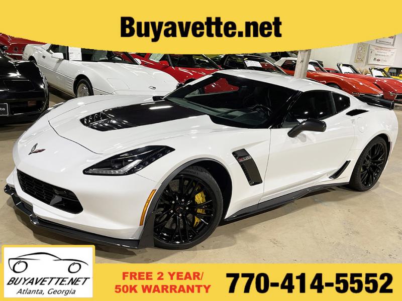 2016 Arctic White Chevy Corvette Coupe